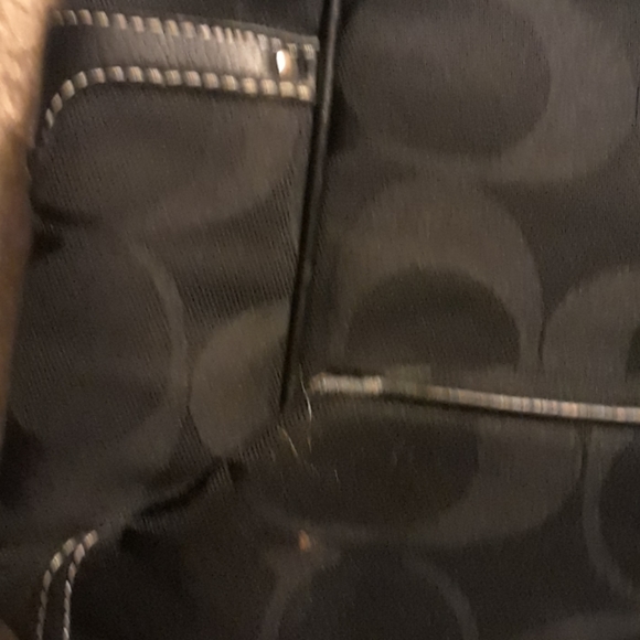 Coach purse w/small wallet pouch - Picture 2 of 8